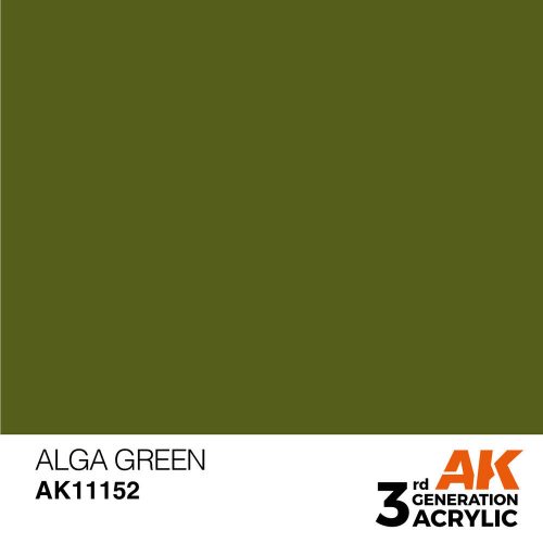 AK Interactive Alga Green Acrylic Paint 17ml (AK11152)