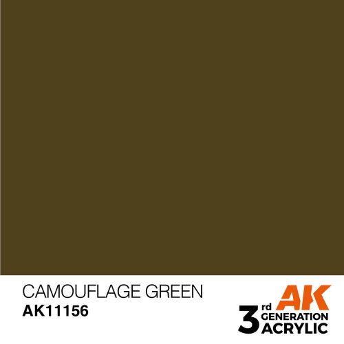 AK Interactive Camouflage Green Acrylic Paint 17ml (AK11156)