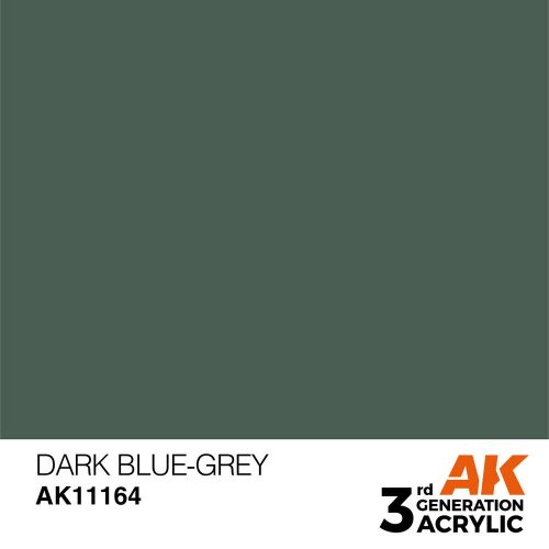 AK Interactive Dark Blue-Grey Acrylic Paint 17ml (AK11164)