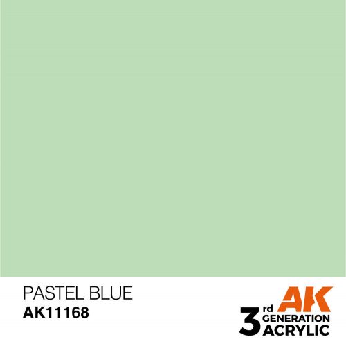 AK Interactive Pastel Blue Acrylic Paint 17ml (AK11168)