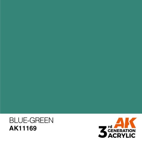 AK Interactive Blue-Green Acrylic Paint 17ml (AK11169)