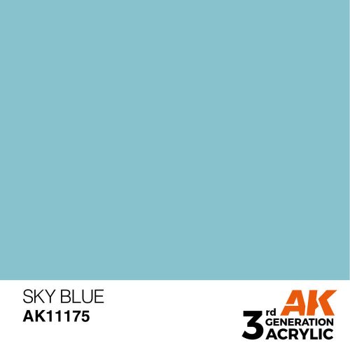 AK Interactive Sky Blue Acrylic Paint 17ml (AK11175)