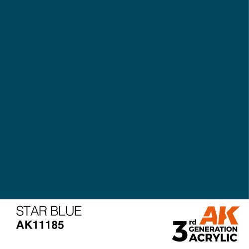 AK Interactive Star Blue Acrylic Paint 17ml (AK11185)