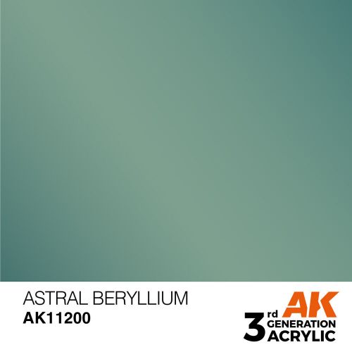 AK Interactive Astral Beryllium Acrylic Paint 17ml (AK11200)