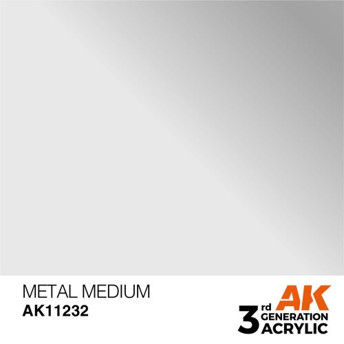 AK Interactive Metal Medium Acrylic Paint 17ml (AK11232)