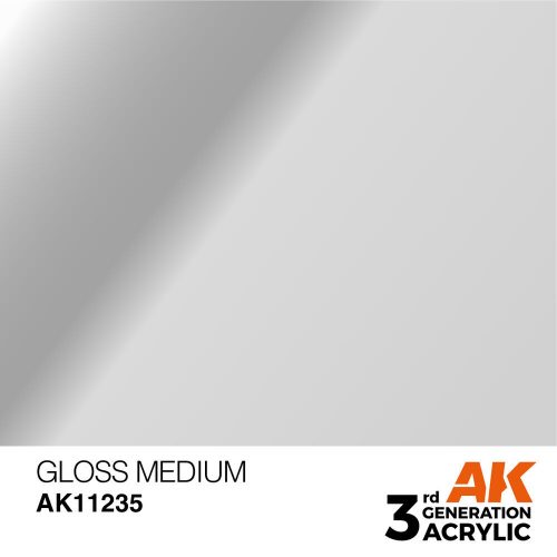 AK Interactive Gloss Medium Acrylic Paint 17ml (AK11235)