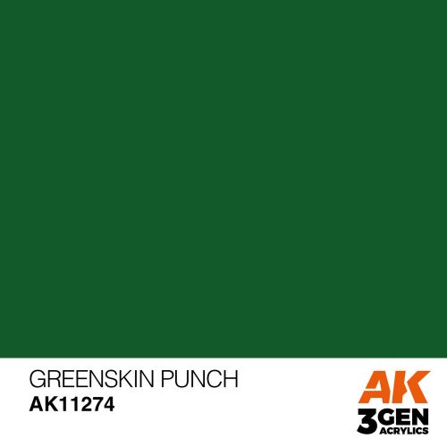 AK Interactive Greenskin Punch COLOR PUNCH 17 ml (AK11274)