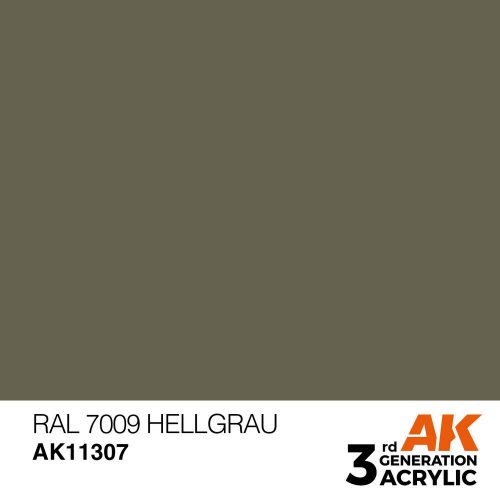 AK Interactive RAL 7009 Hellgrau Acrylic Paint 17 ml (AK11307)