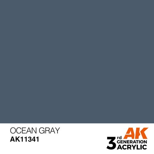 AK Interactive Ocean Gray (FS35164) Acrylic Paint 17 ml (AK11341)