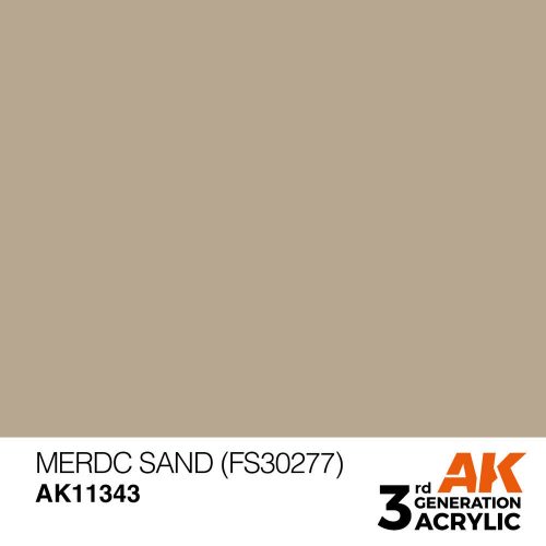 AK Interactive MERDC Sand (FS30277) Acrylic Paint 17 ml (AK11343)