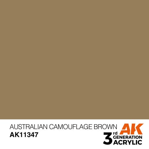 AK Interactive Australian Camouflage Brown Acrylic Paint 17 ml (AK11347)