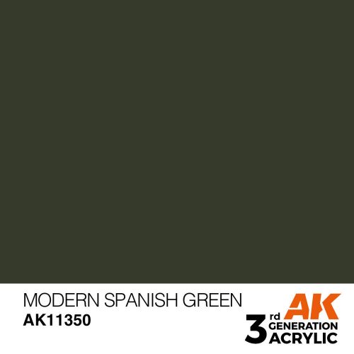 AK Interactive Modern Spanish Green Acrylic Paint 17 ml (AK11350)