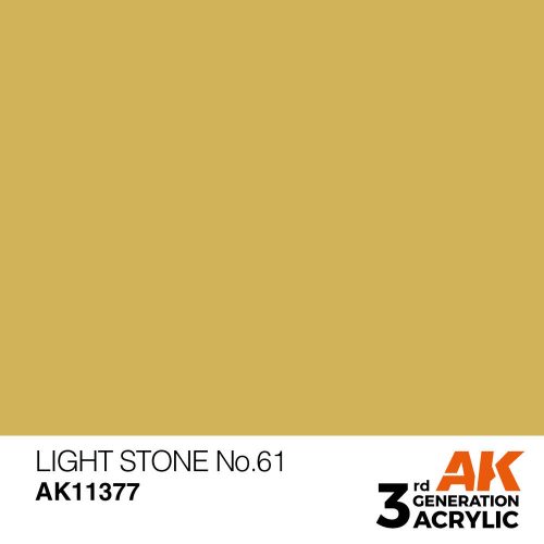 AK Interactive Light Stone No61 Acrylic Paint 17 ml (AK11377)