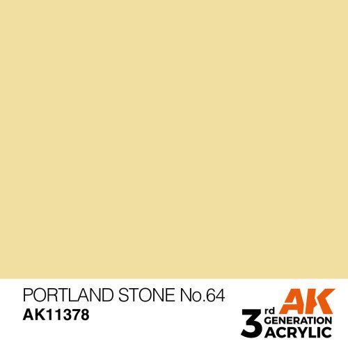 AK Interactive Portland Stone No64 Acrylic Paint 17 ml (AK11378)