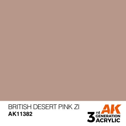 AK Interactive British Desert Pink ZI Acrylic Paint 17 ml (AK11382)