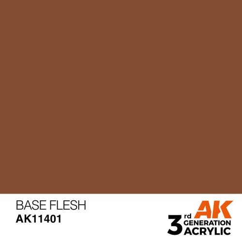 AK Interactive Base Flesh Acrylic Paint 17 ml (AK11401)