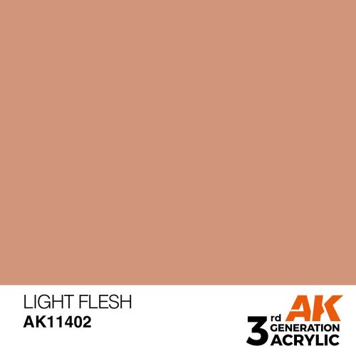 AK Interactive Light Flesh Acrylic Paint 17 ml (AK11402)