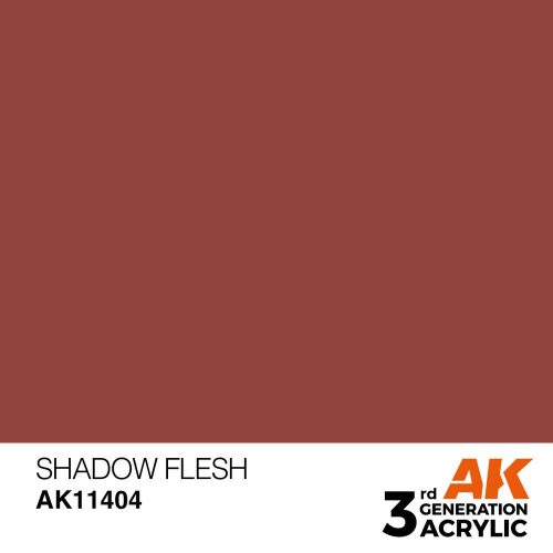 AK Interactive Shadow Flesh Acrylic Paint 17 ml (AK11404)