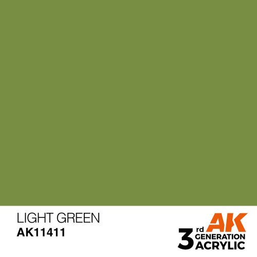 AK Interactive Light Green Acrylic Paint 17 ml (AK11411)