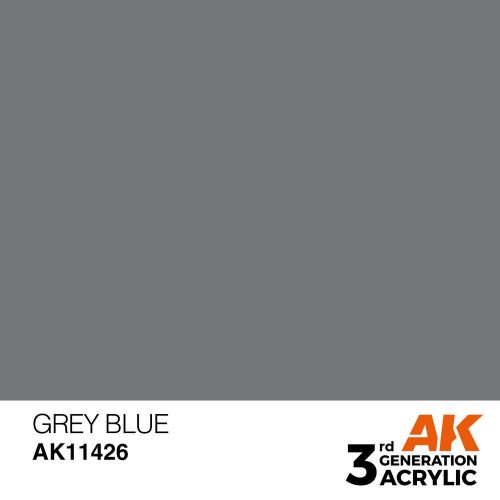 AK Interactive Grey Blue Acrylic Paint 17 ml (AK11426)