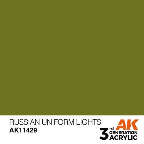 AK Interactive Russian Uniform Lights Acrylic Paint 17 ml (AK11429)