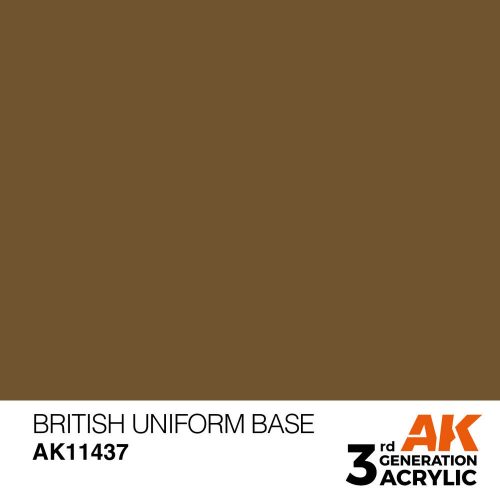 AK Interactive British Uniform Base Acrylic Paint 17 ml (AK11437)