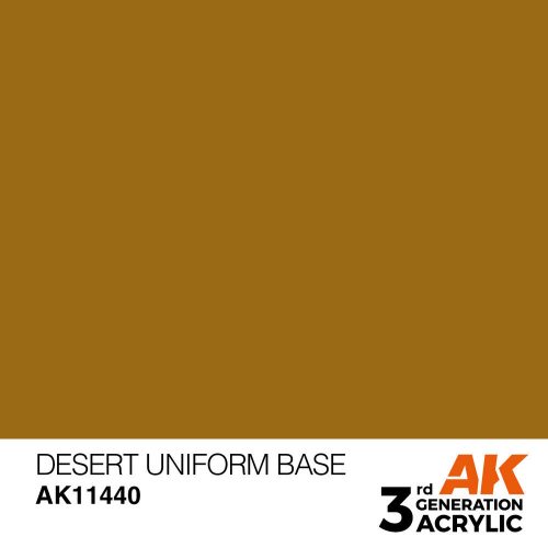 AK Interactive Desert Uniform Base Acrylic Paint 17 ml (AK11440)