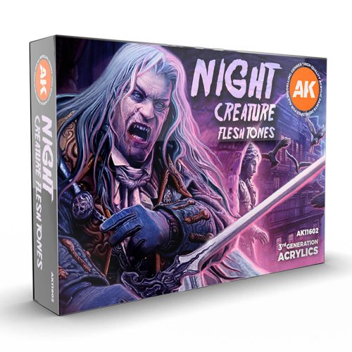 AK Interactive NIGHT CREATURES FLESH TONES (AK11602)