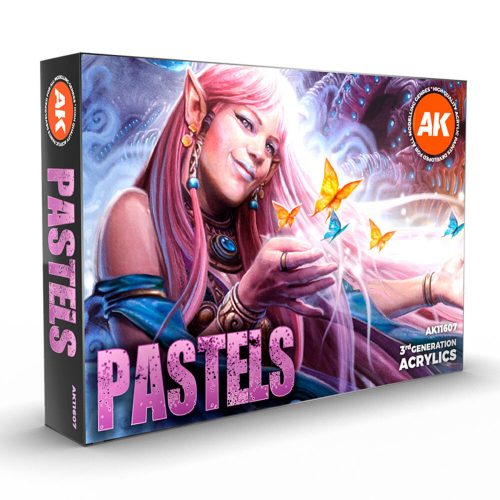 AK Interactive PASTELS COLORS SET (AK11607)