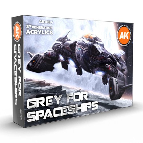 AK Interactive GREY FOR SPACESHIPS SET (AK11614)