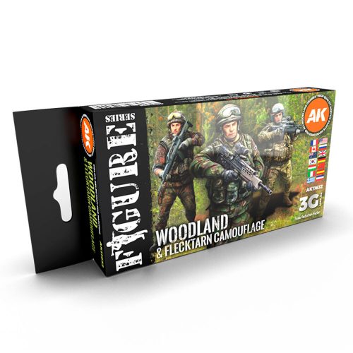 AK Interactive MODERN WOODLAND AND FLECKTARN CAMOUFLAGES 3G (AK11632)