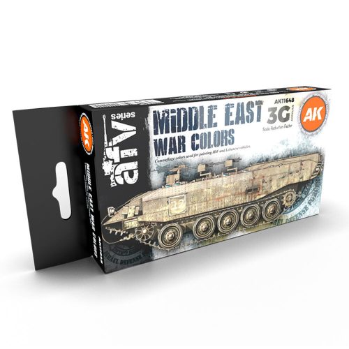 AK Interactive MIDDLE EAST WAR COLORS 3G (AK11648)