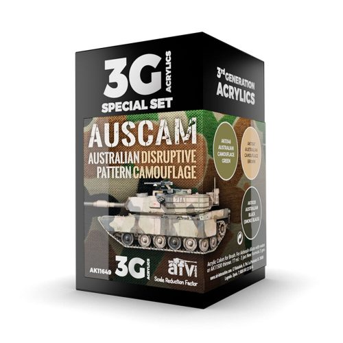 AK Interactive AUSCAM COLORS SET 3G (AK11649)