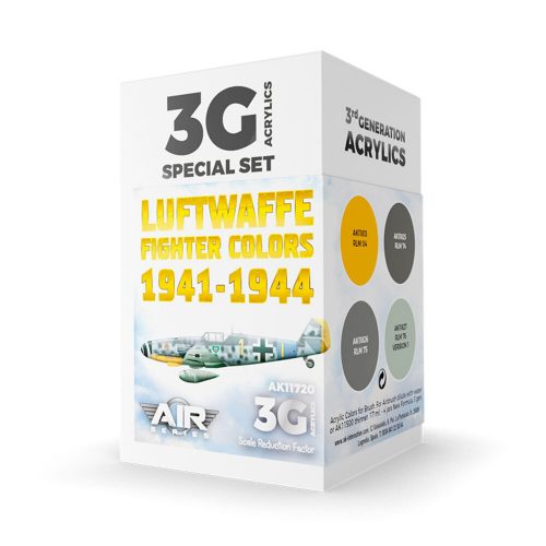 AK Interactive Luftwaffe Fighter Colors 1941-1944 SET 3G (AK11720)