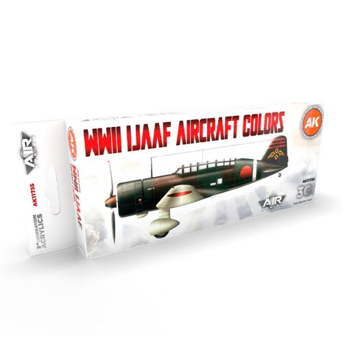 AK Interactive WWII IJAAF Aircraft Colors SET 3G (AK11735)