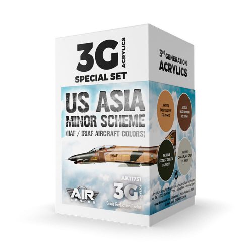 AK Interactive US Asia Minor Scheme (IIAF/IRIAF Aircraft) SET 3G (AK11751)