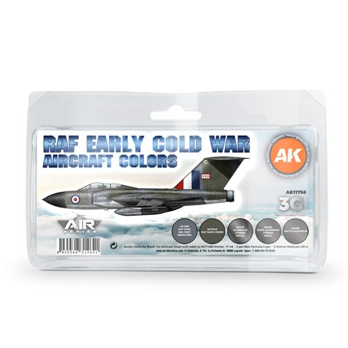 AK Interactive Early Cold War RAF Aircraft Colors SET 3G (AK11756)