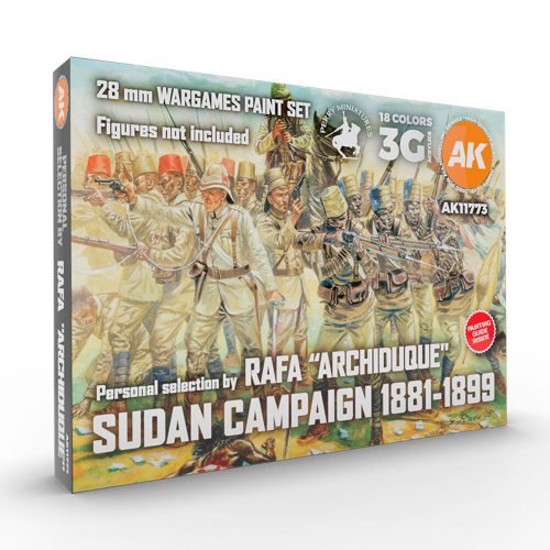 AK Interactive SUDAN CAMPAIGN 1881-1899 - SIGNATURE SET BY RAFA ARCHIDUQUE (AK11773)