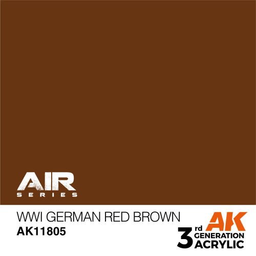 AK Interactive WWI German Red Brown Air Series 17 ml (AK11805)