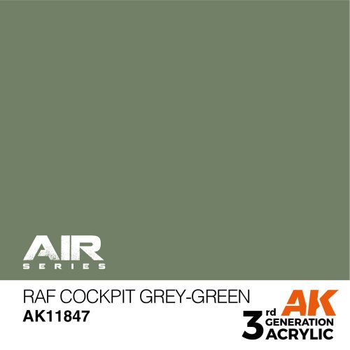 AK Interactive RAF Cockpit Grey-Green Air Series 17 ml (AK11847)