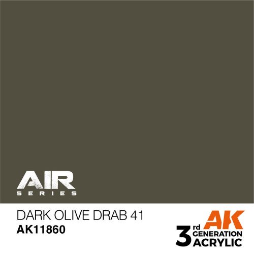 AK Interactive Dark Olive Drab 41 Air Series 17 ml (AK11860)