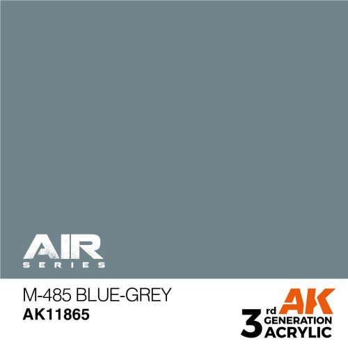 AK Interactive M-485 Blue-Grey Air Series 17 ml (AK11865)