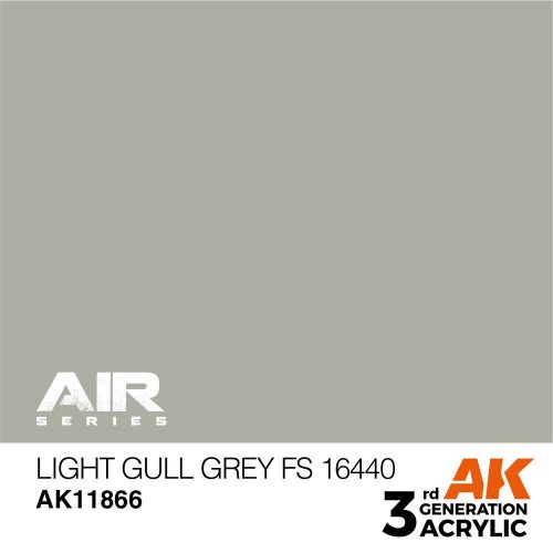 AK Interactive Light Gull Grey FS 16440 Air Series 17 ml (AK11866)