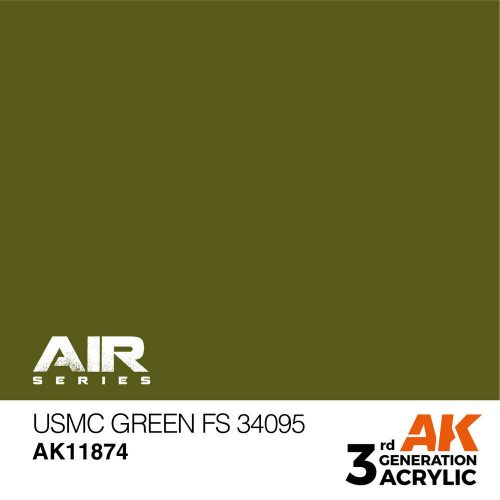 AK Interactive USMC Green FS 34095 Air Series 17 ml (AK11874)