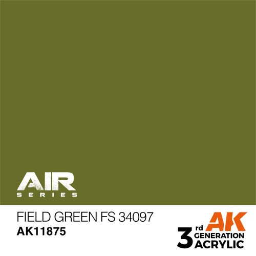 AK Interactive Field Green FS 34097 Air Series 17 ml (AK11875)