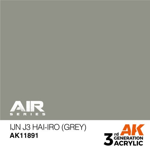 AK Interactive IJN J3 Hai-iro (Grey) Air Series 17 ml (AK11891)