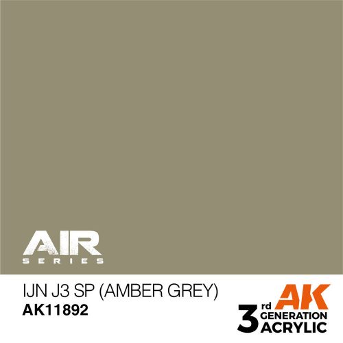 AK Interactive IJN J3 SP (Amber Grey) Air Series 17 ml (AK11892)