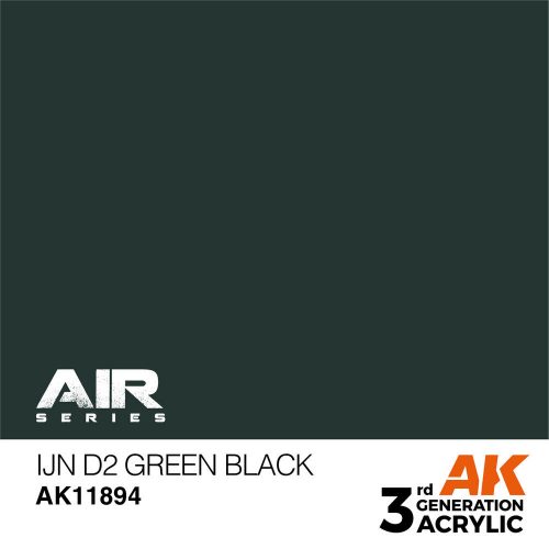 AK Interactive IJN D2 Green Black Air Series 17 ml (AK11894)