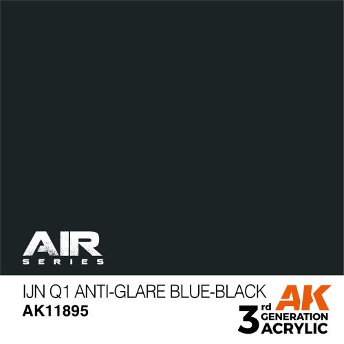 AK Interactive IJN Q1 Anti-Glare Blue-Black Air Series 17 ml (AK11895)