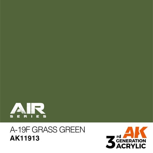 AK Interactive A-19f Grass Green Air Series 17 ml (AK11913)